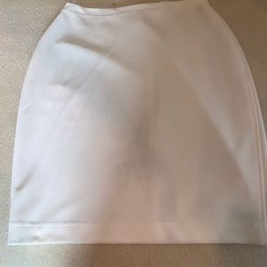 Tadashi White Stretch Mini Skirt XS
